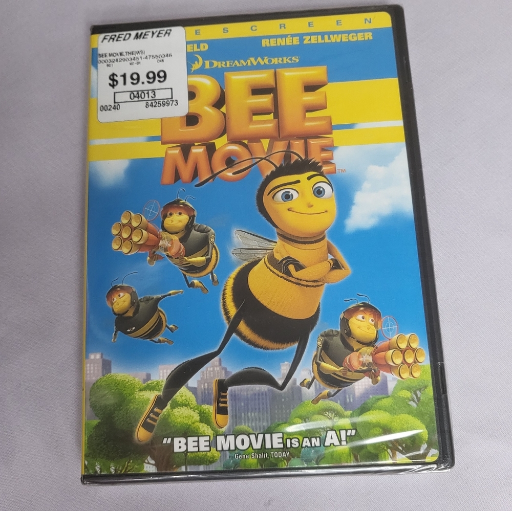 The Bee Movie DVD widescreen NEW unopened Rated PG film